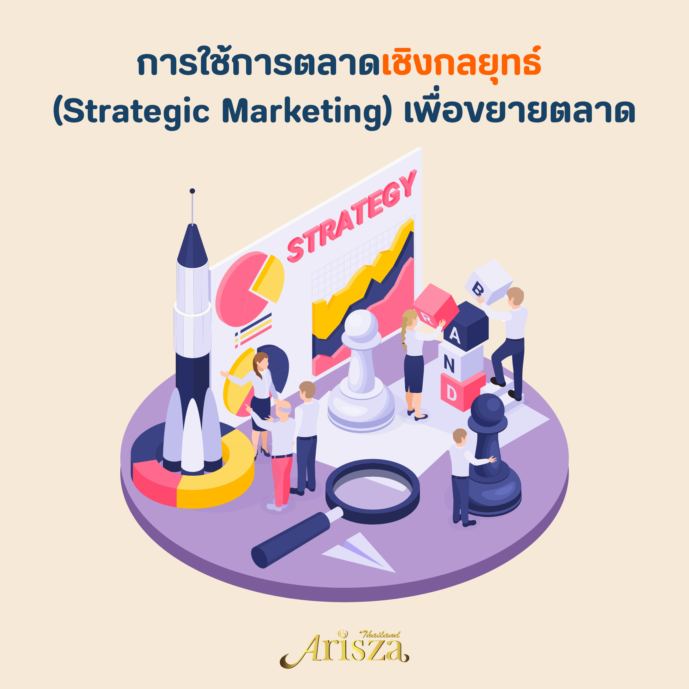 การใช้การตลาดเชิงกลยุทธ์ (Strategic Marketing) เพื่อขยายตลาด